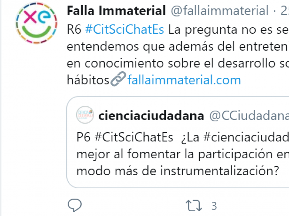 #CitSciChatEs, diálogos en Twitter: una charla sobre ética y ciencia ciudadana