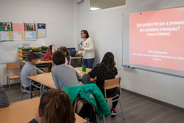 COMPASS: Ciencia ciudadana en el aula para la prevención de las enfermedades