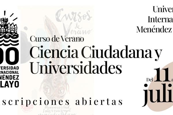 La ciencia ciudadana se reunirá en los Cursos de Verano de Santander con el objetivo de abrir la universidad a la ciudadanía