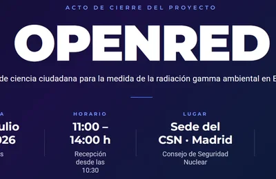 Evento final de Openred en la sede del CSN el 9 de julio